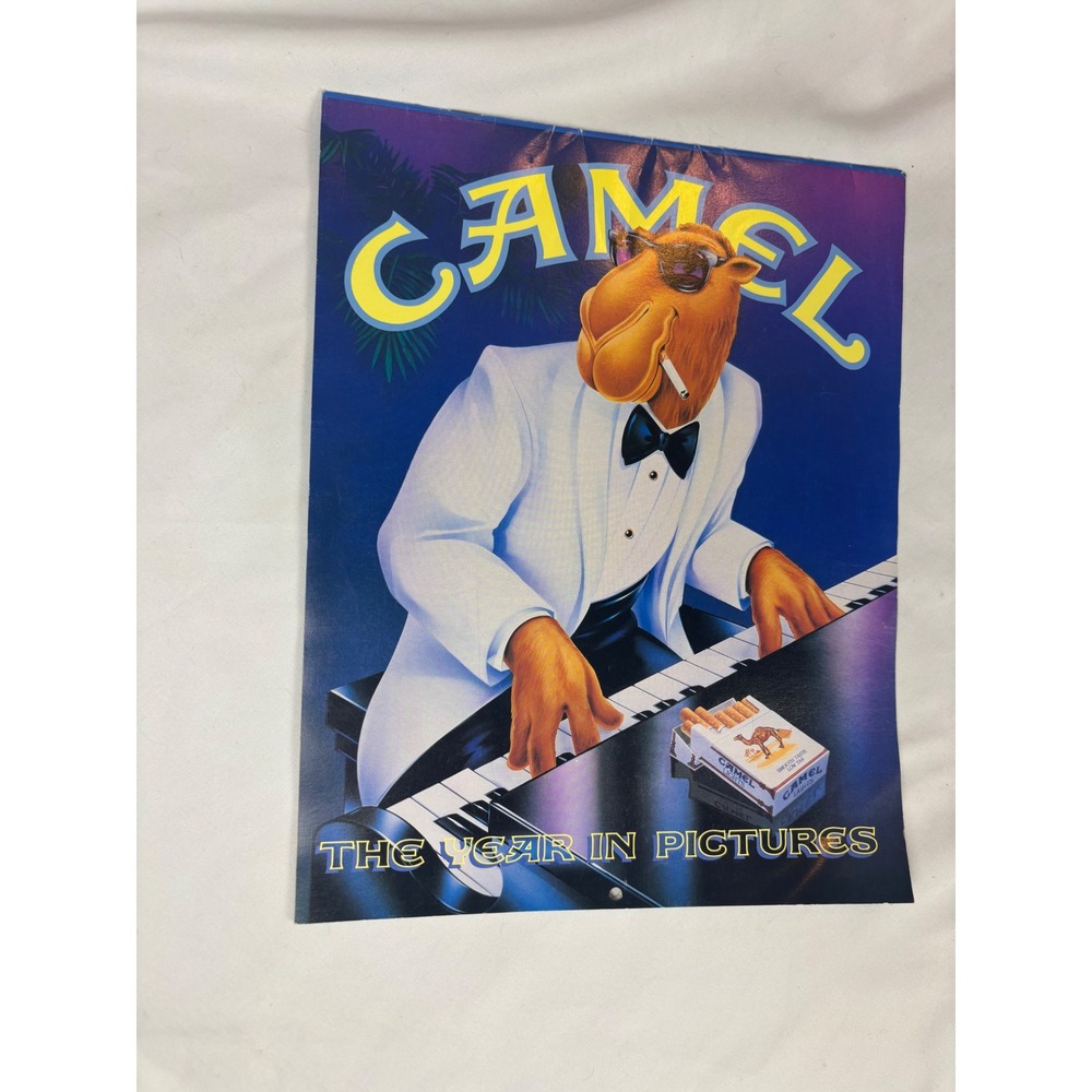 Vintage 1992 Joe Camel The Year In Pictures Calendar RJ Reynolds Tobacco Promo